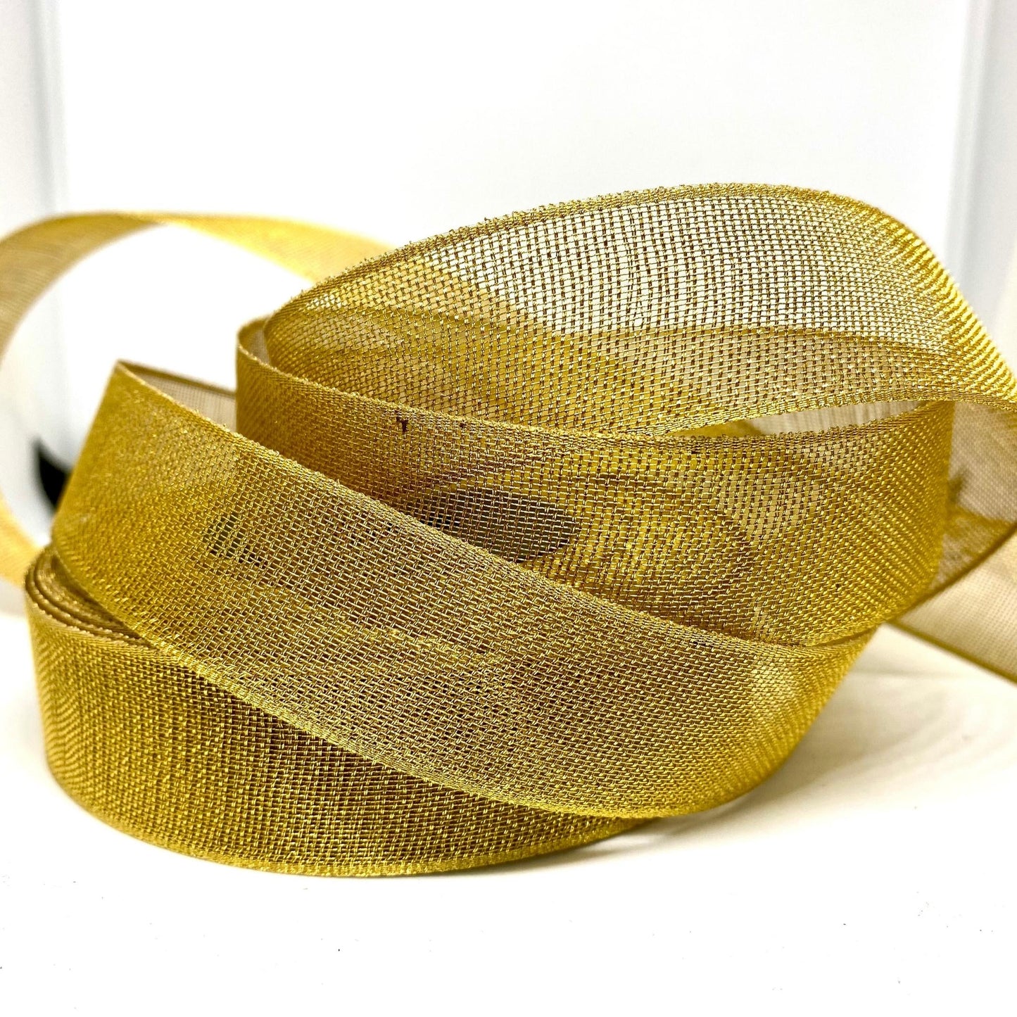 premium gold and silver net ribbon for elegance - littl