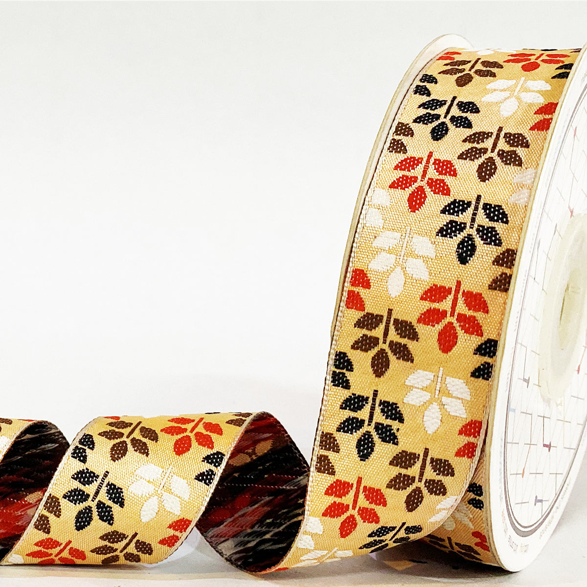 leaf-inspired weave ribbon for sophisticated projects / littl