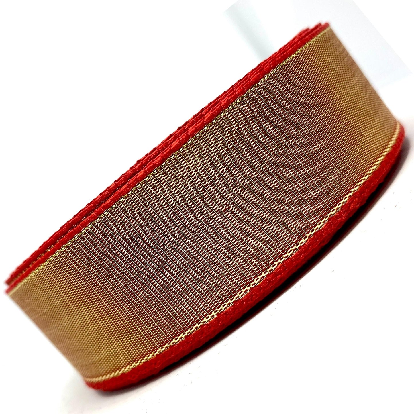 1 inch color net metallic ribbon - littl