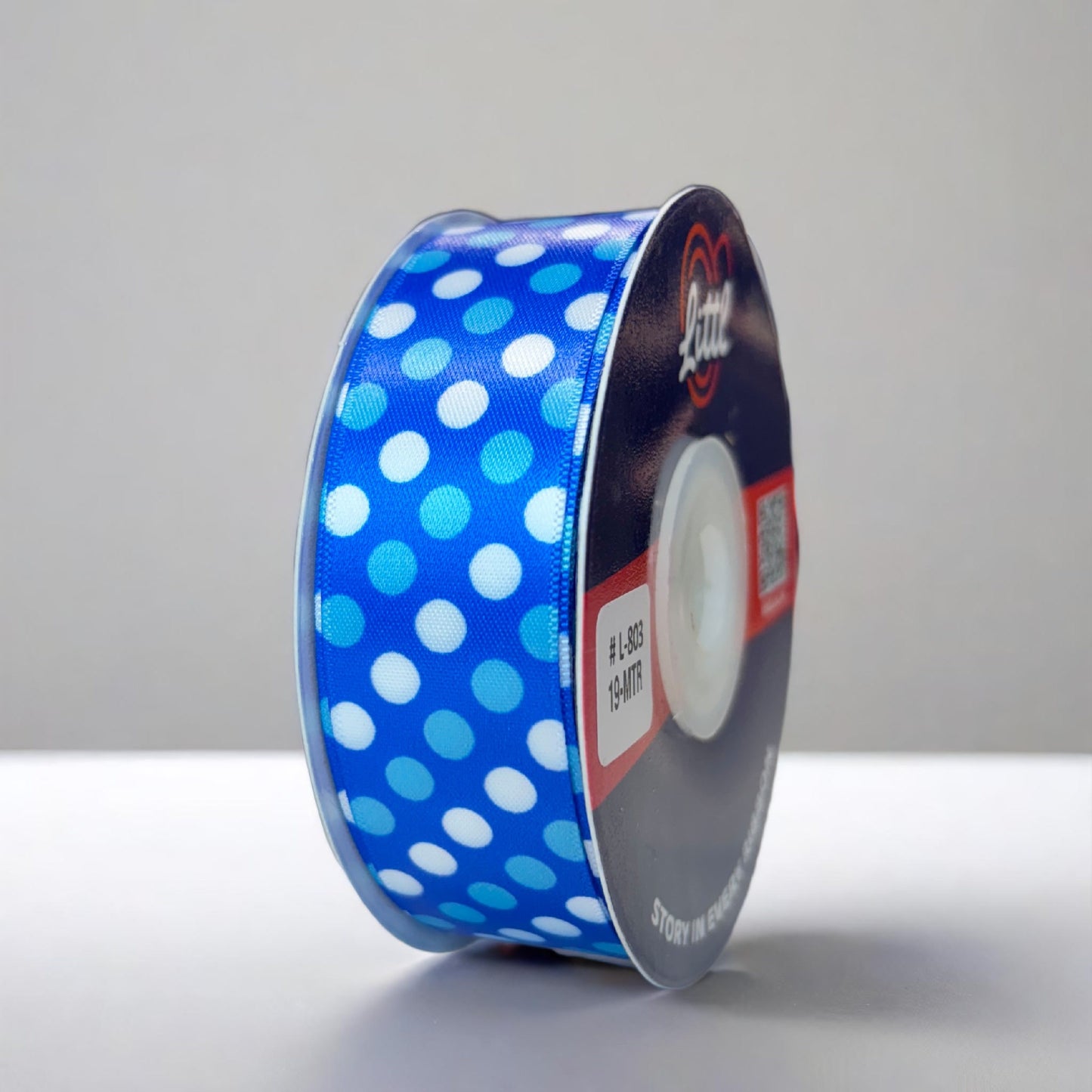 timeless polka dot ribbon for luxurious decor / littl