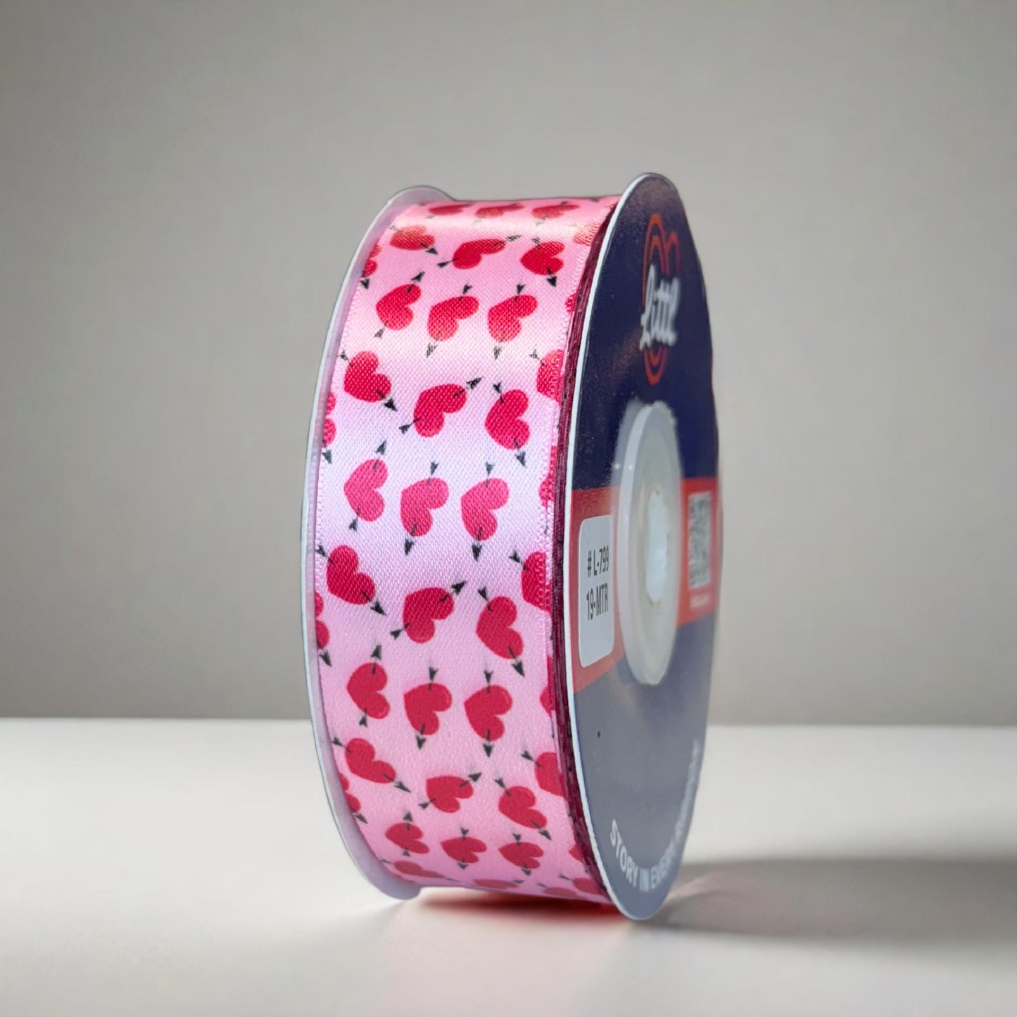 luxurious pink valentine ribbon: perfect for gifting / littl