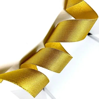 transform your creations with 1 inch satin metallic ribbon - littl