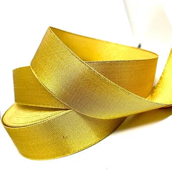 transform your creations with 1 inch satin metallic ribbon - littl